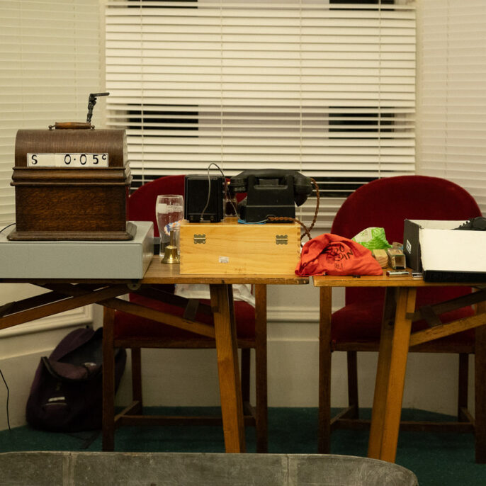 A Foley Artist…. on stage?